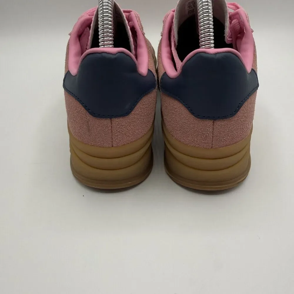 Adidas Originals Gazelle Bold Pink Suede Platform Sneakers Women Size 7.5